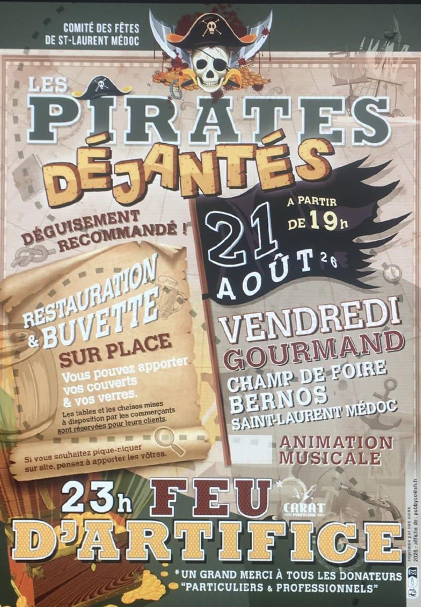 Marché gourmand et feu d'artifice
