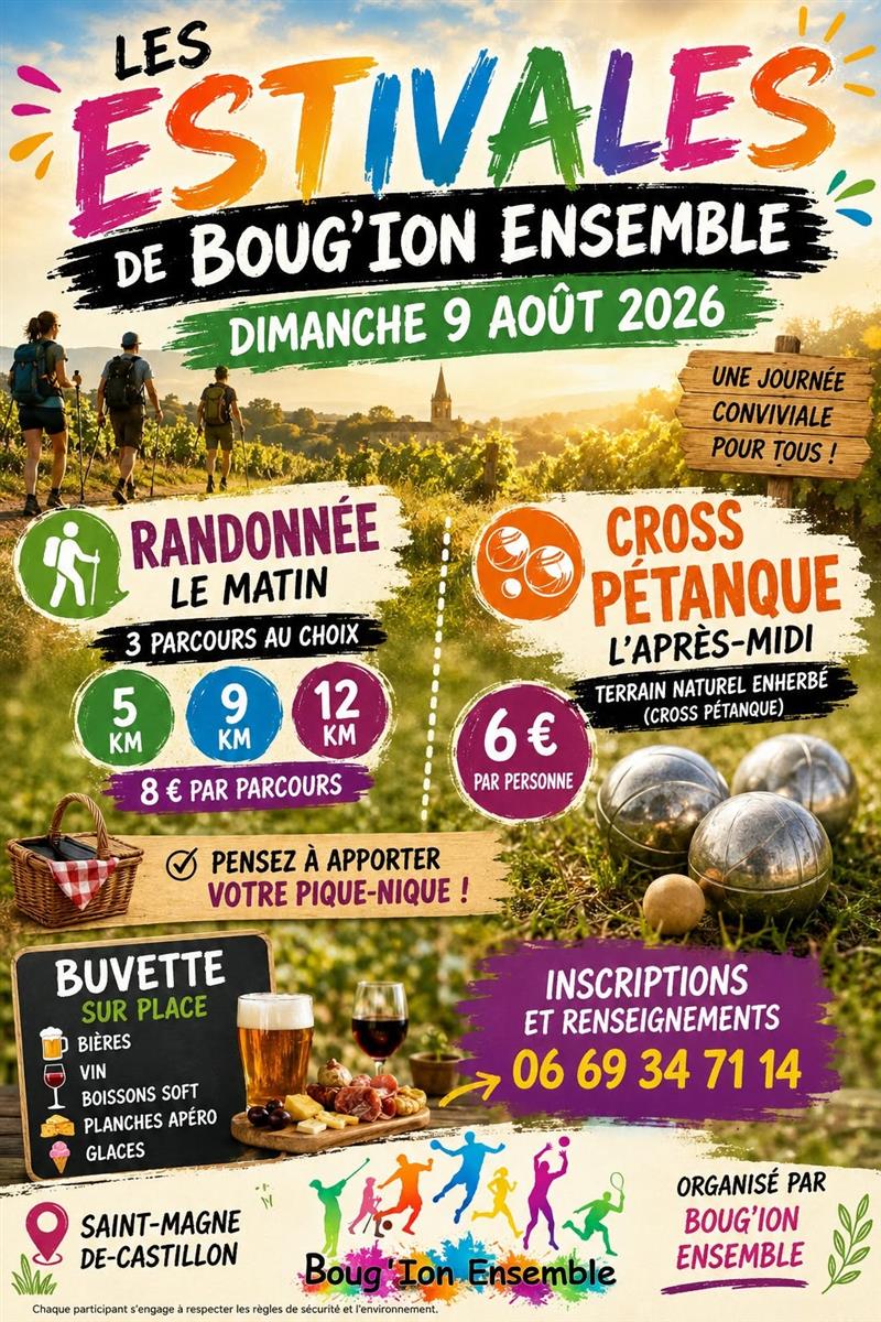 Les ESTIVALES de Boug'ion Ensemble