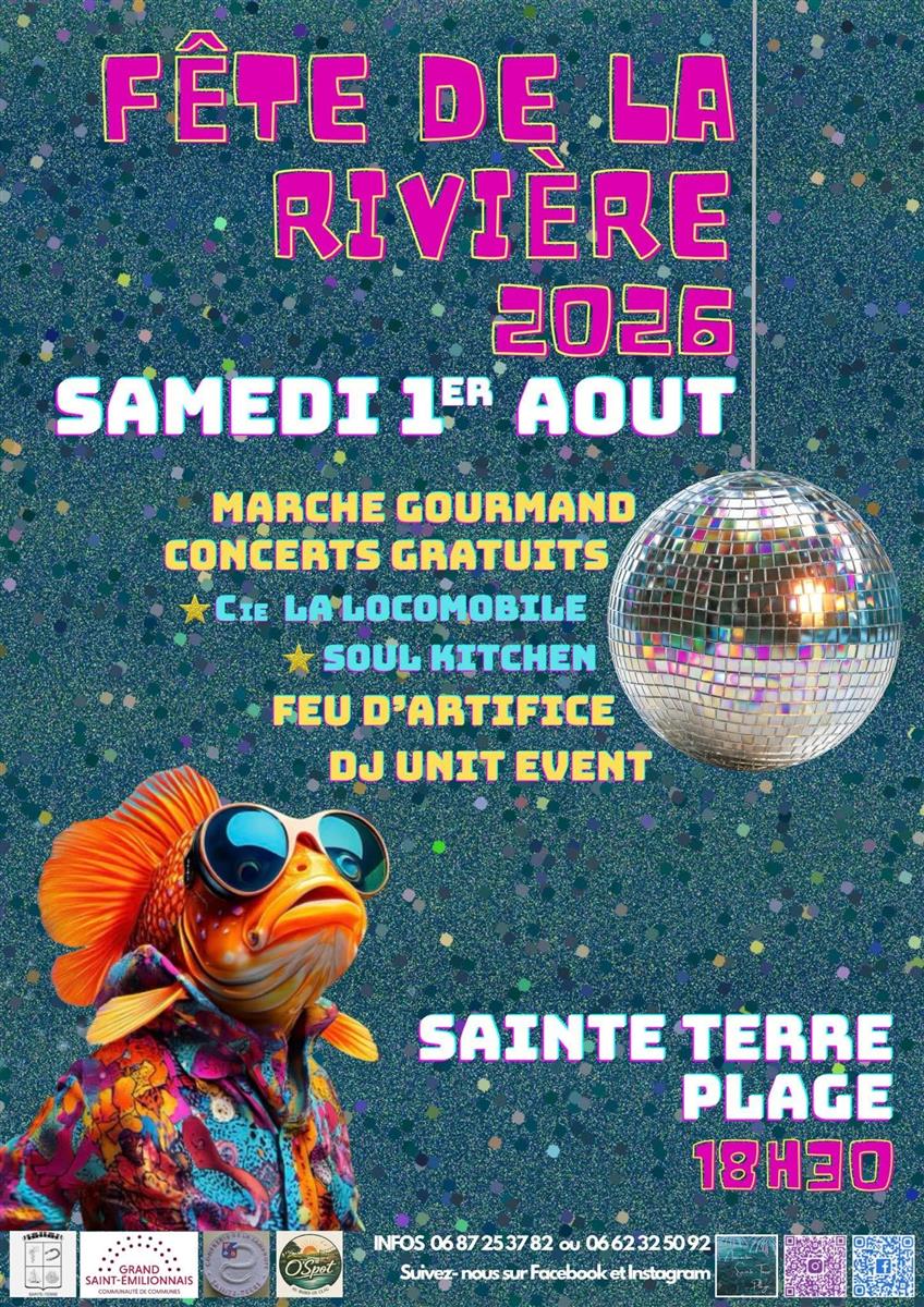 Fête de la Rivière 2026 - Crédit: Sainte-Terre | CC BY-NC-ND 4.0