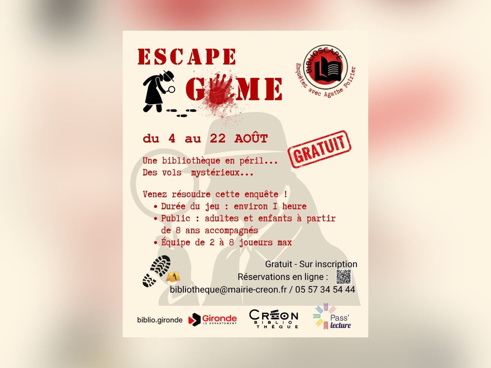 BiblioScape, l'escape game à l'ambiance de rom ...