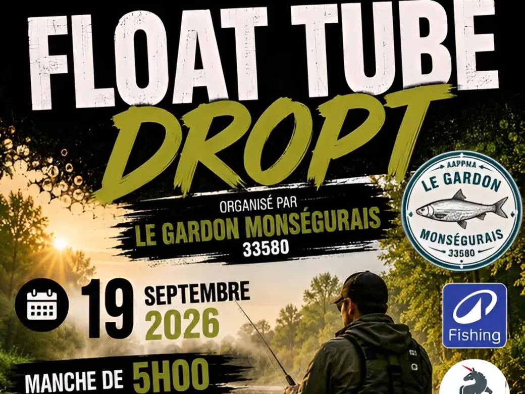 Float tube dropt - Crédit: Gardon Monségurais | CC BY-NC-ND 4.0
