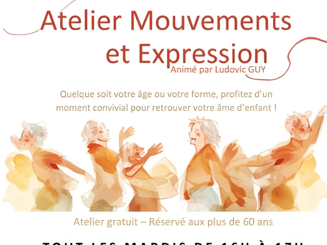 Atelier mouvements et ... - Crédit: Centre Intercommunal d’Action Sociale des Portes de l’Entre-deux-Mers | CC BY-NC-ND 4.0