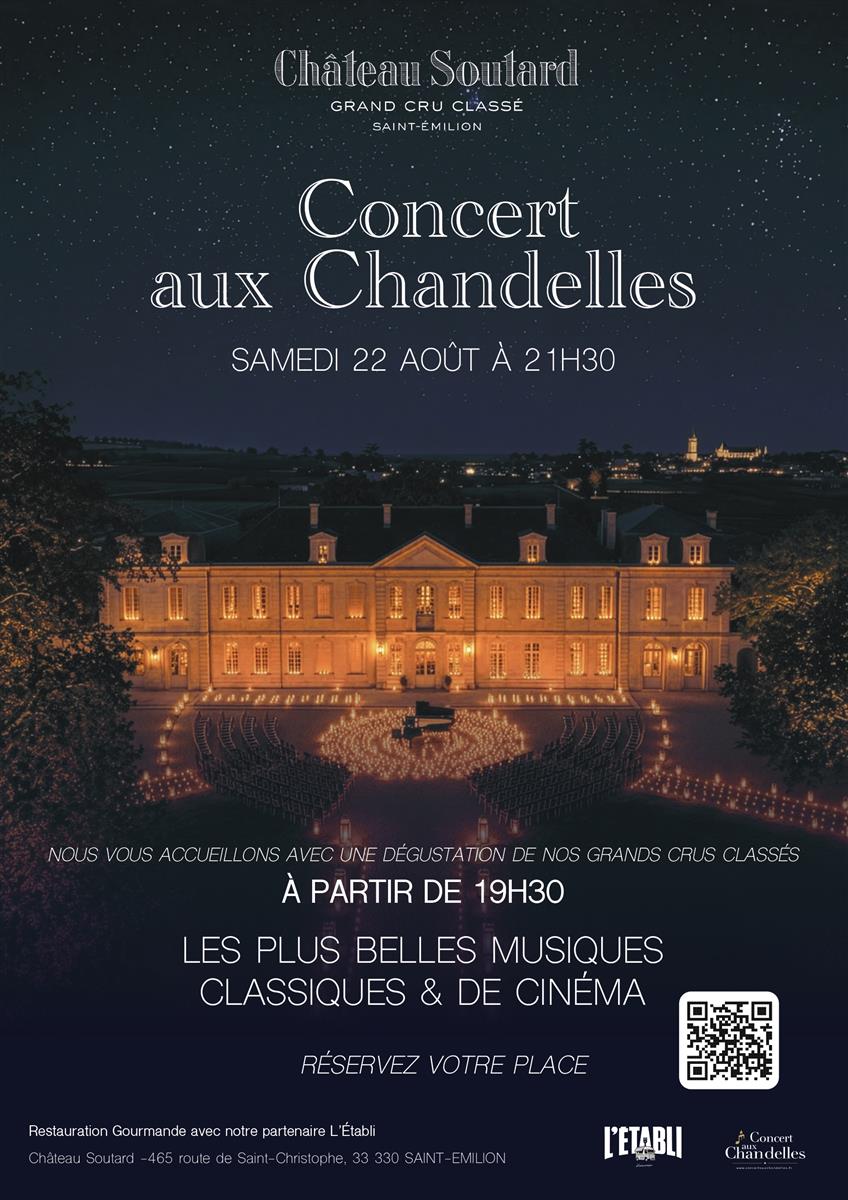 Concert aux Chandelles Château Soutard