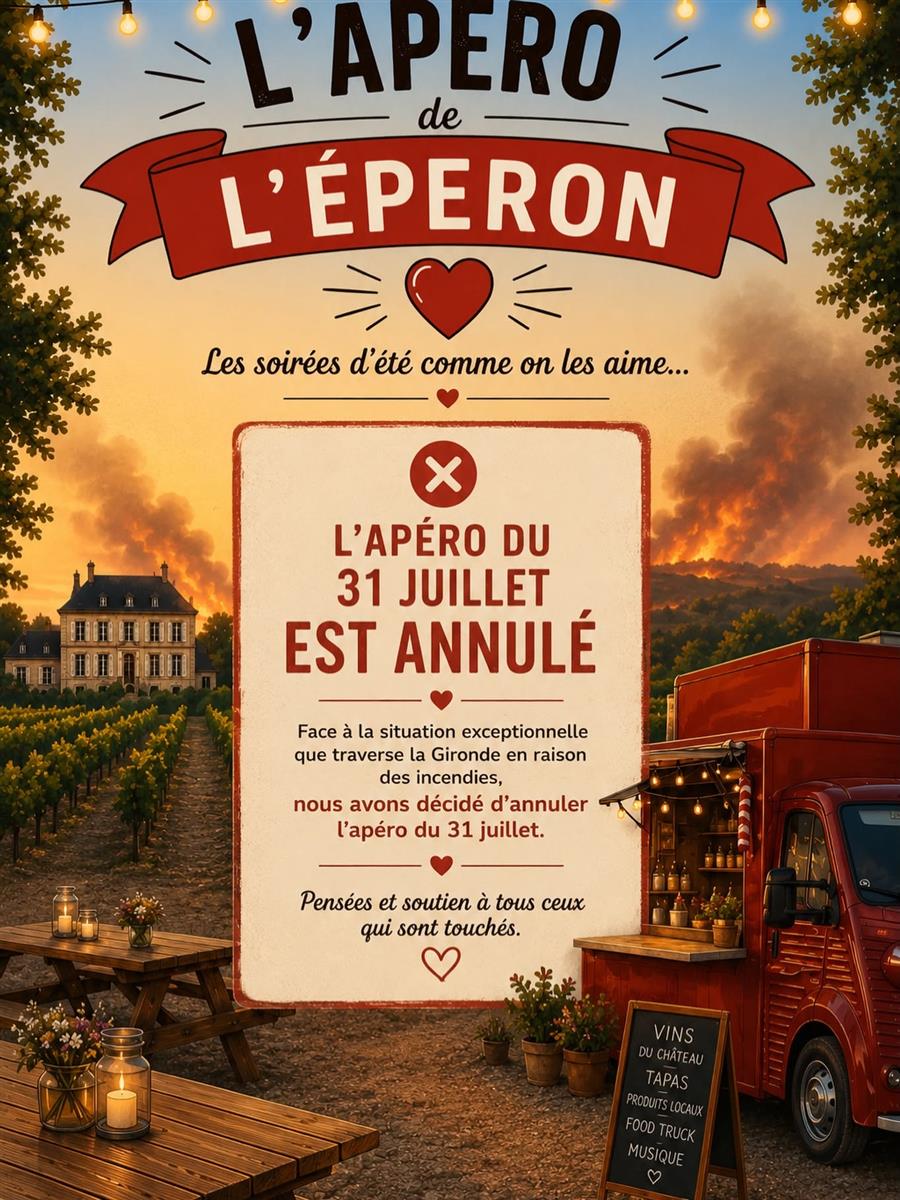 Annulé - L'apéro de L'Eperon à Vérac