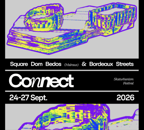 Festival de Skaturbanisme Connect du 24 au 27 septembre 2026 au Square Dom Bedos à Bordeaux.