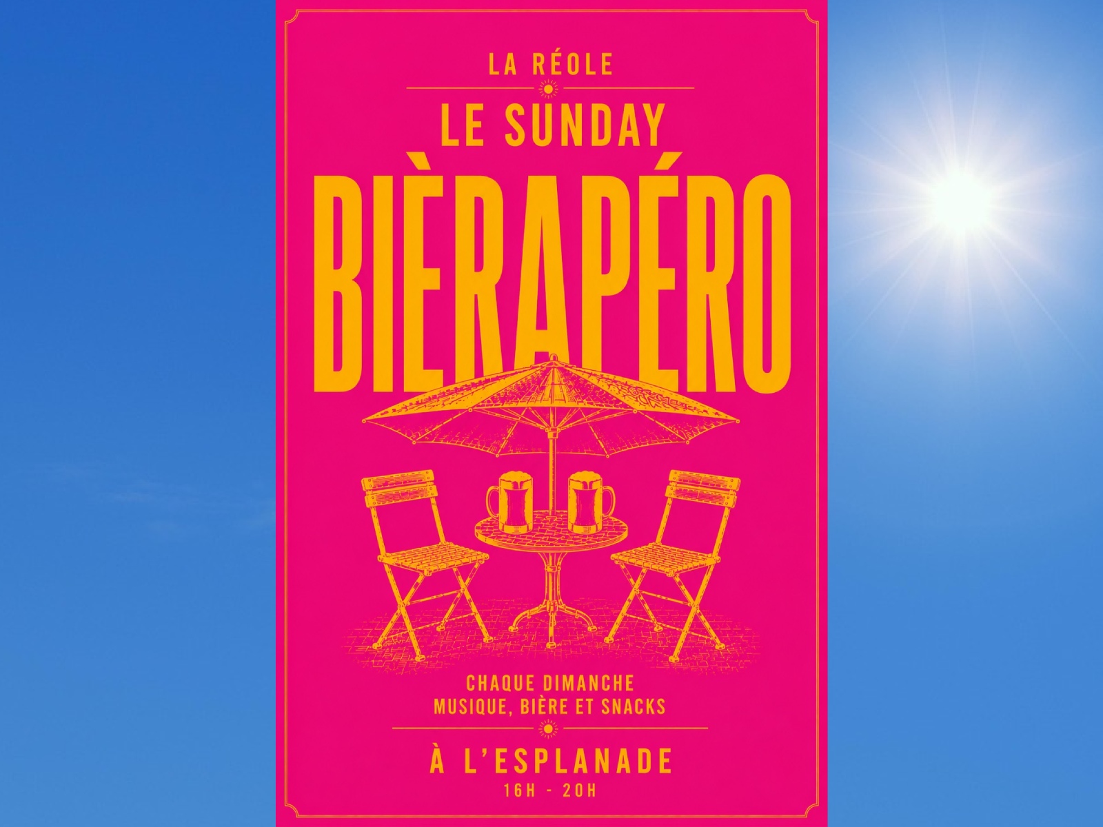 Bièrapéro "Le Sunday"