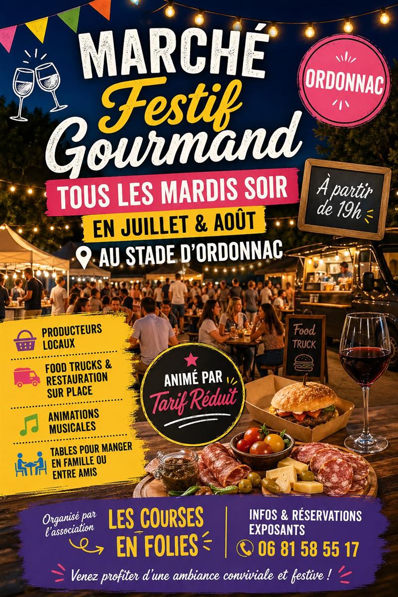 Les Marchés festifs des Courses en Folies