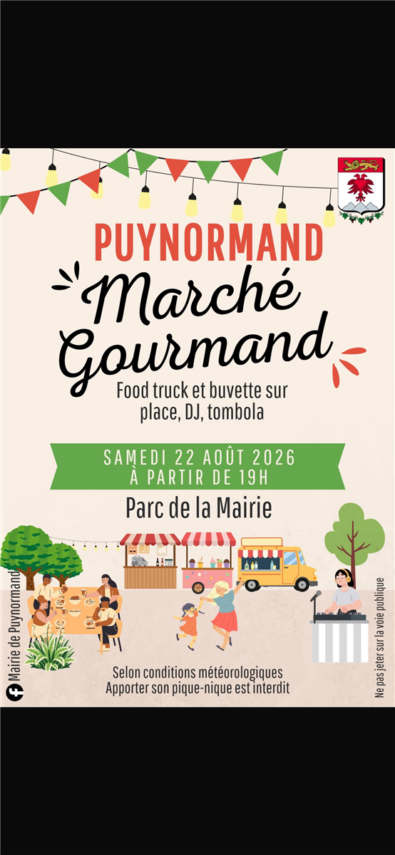 Marché gourmand de Puynormand