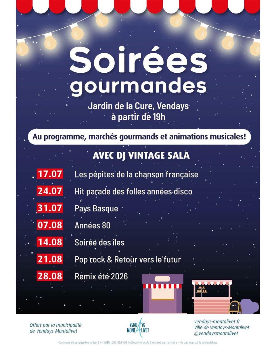Soirées Gourmandes