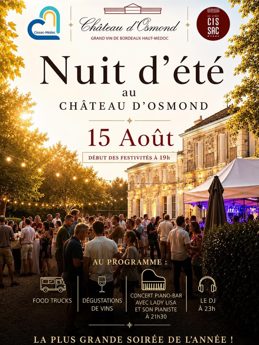 Nuit d'été au Château d'Osmond