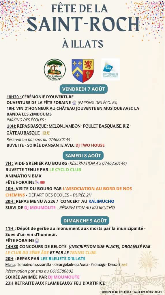 ANNULE Fête de la Saint-Roch