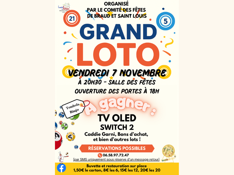 Loto du comité des fê ... - Crédit: CdF Braud | CC BY-NC-ND 4.0