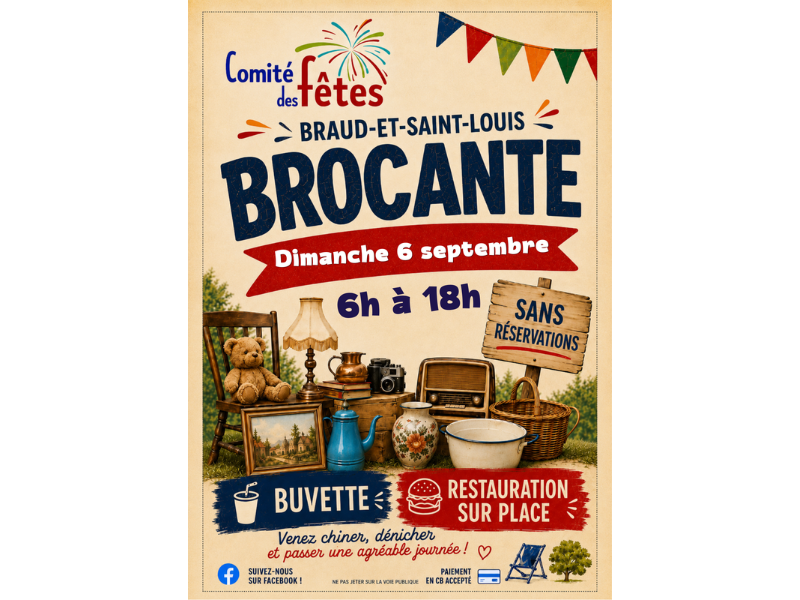 Brocante - Vide grenier à Braud