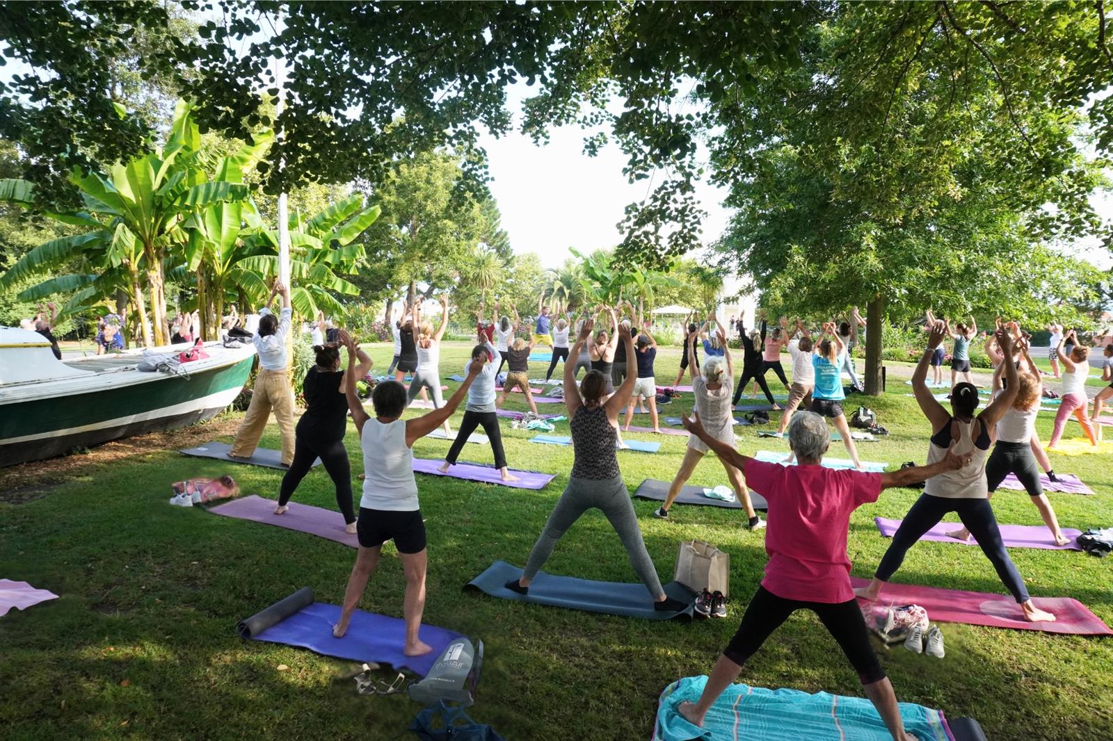 Arcachon en forme au Parc Mauresque : yogalates