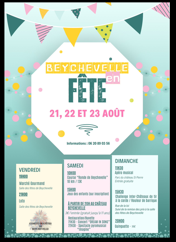 Beychevelle en fête