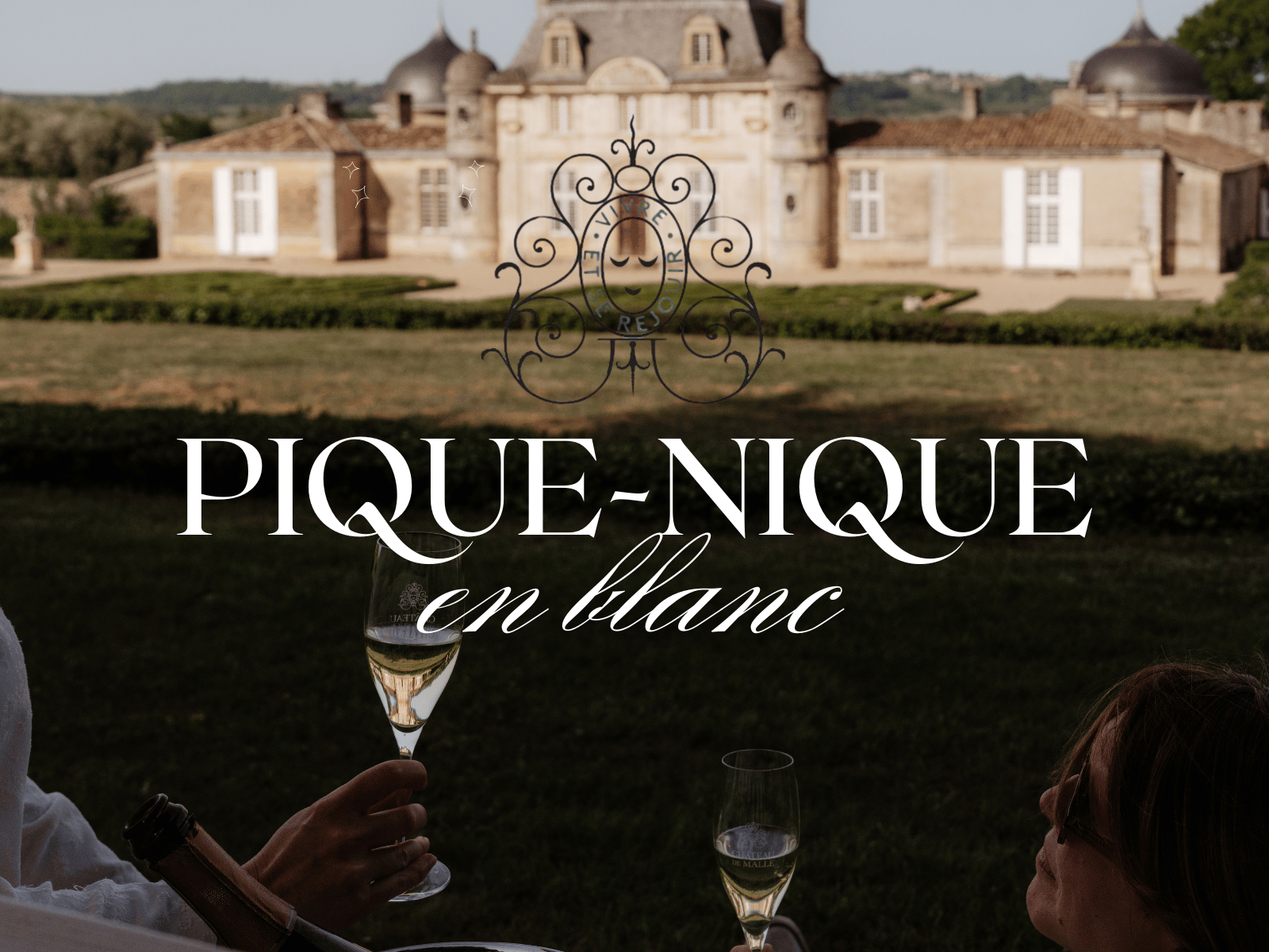 Pique-nique en blanc du Château de Malle - 4 s ...