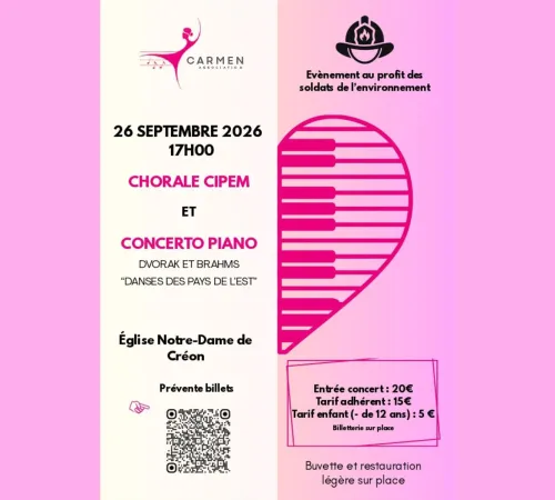 Concert au profit des soldats du feu