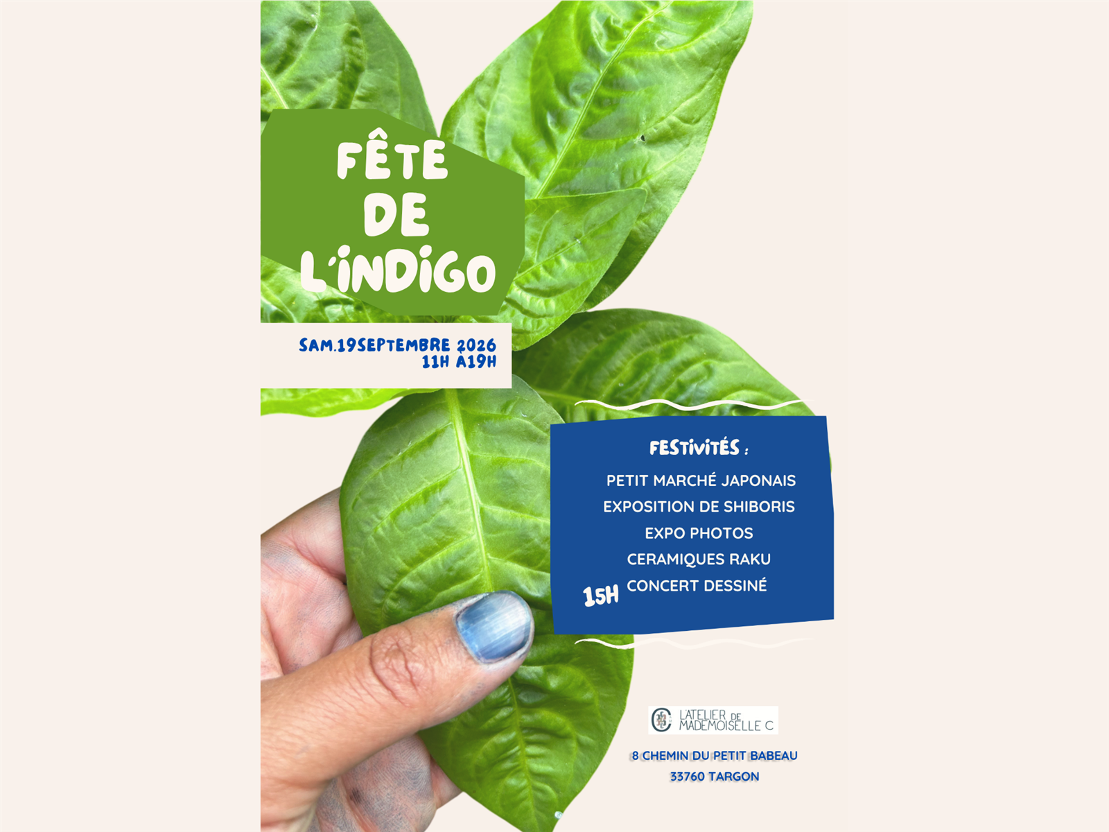 La fête de l'indigo