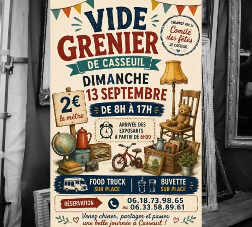 Vide grenier de Casseuil