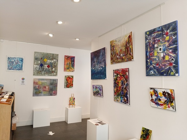 Exposition de peintures de M. Gennaro