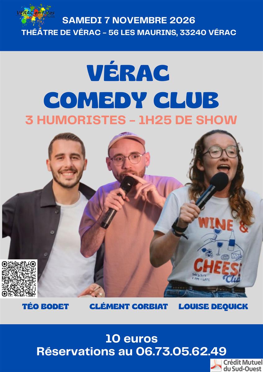 VERAC COMEDY CLUB, éd ... - Crédit: VERAC EN FETES | CC BY-NC-ND 4.0