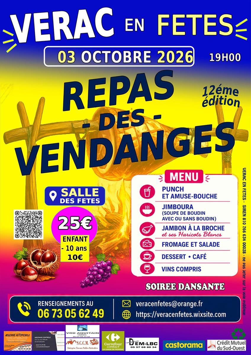 Repas des vendanges 12éme édition