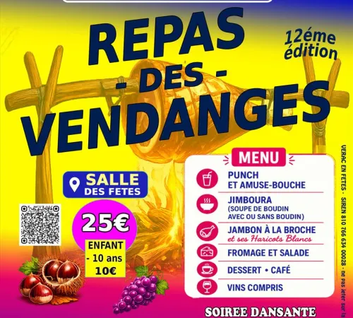 Repas des vendanges 12éme édition