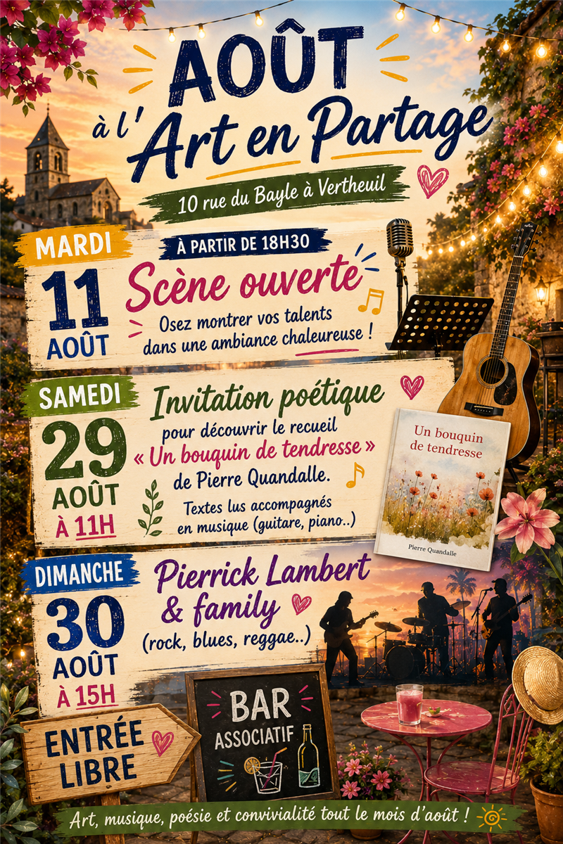 Août à l'Art en Partage