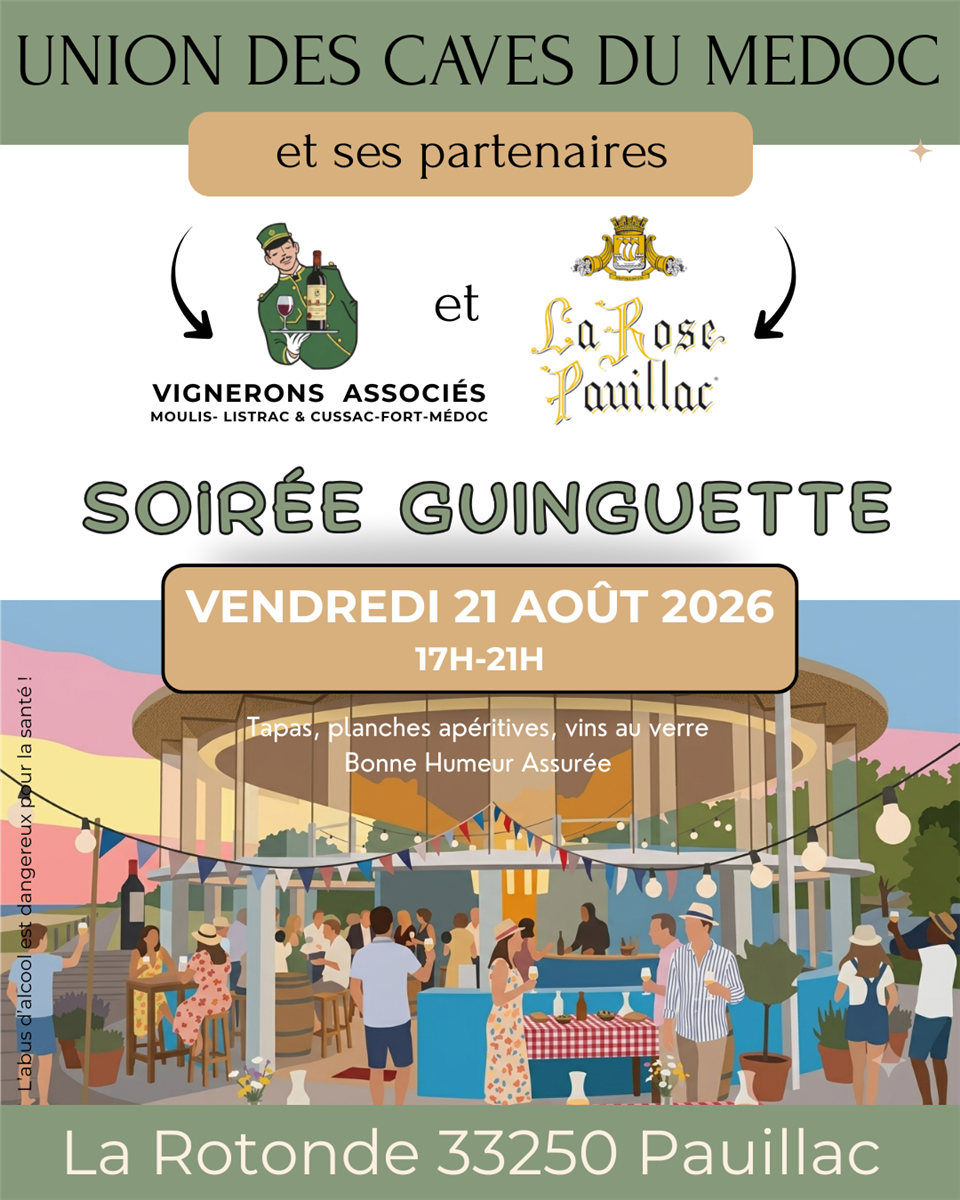 Soirée guinguette à la rotonde