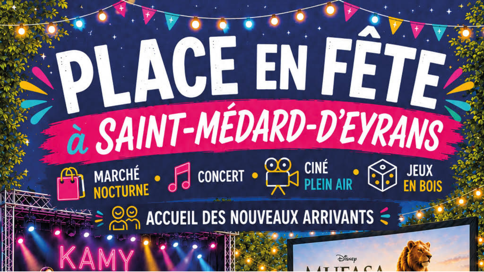 Place en Fête à Saint-Médard-d'Eyrans