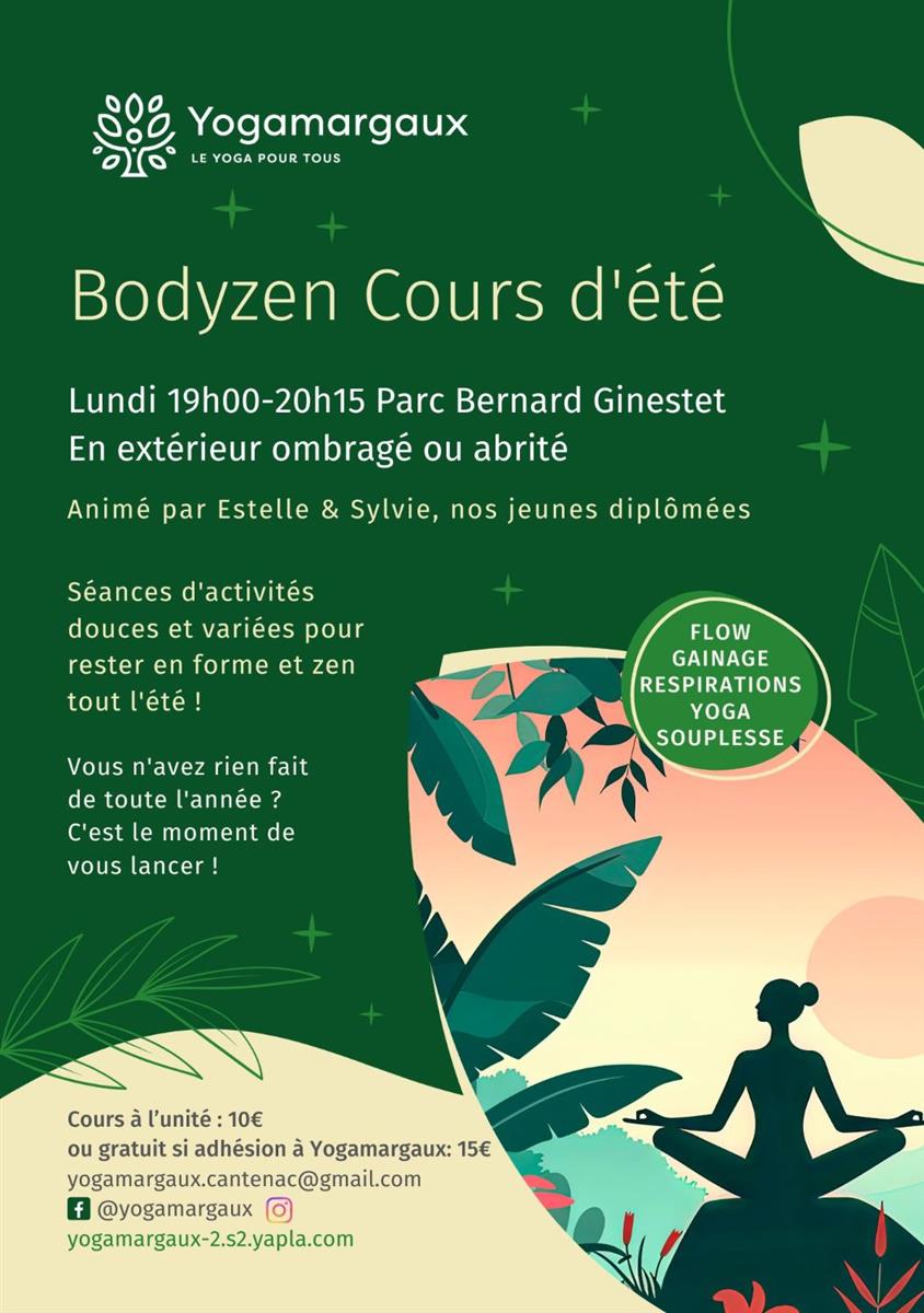 Cours d’été de yoga