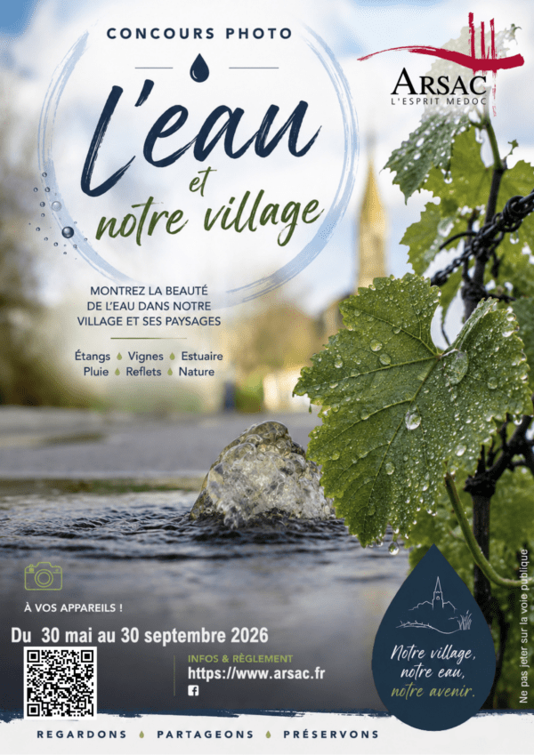Concours Photo 2026 | L’Eau et notre village