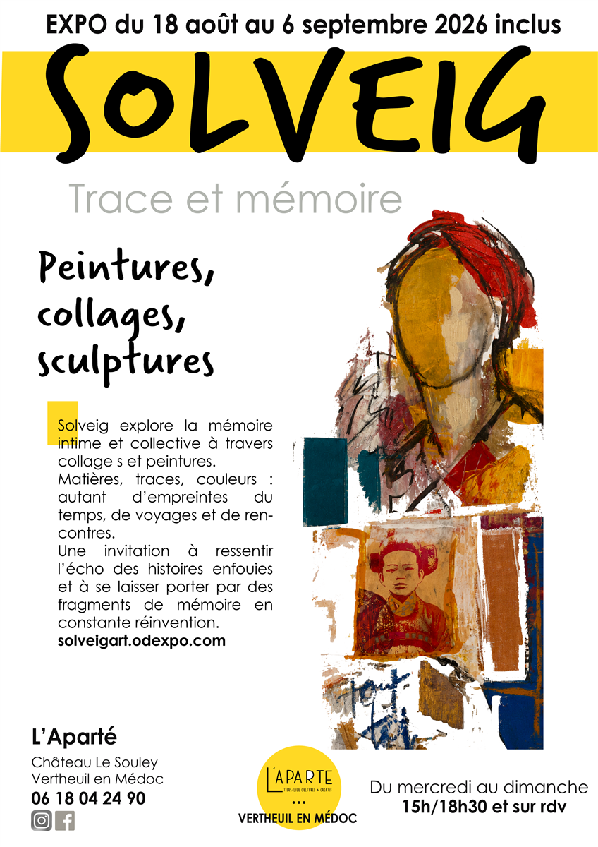 Exposition "Trace et mémoire" de Solveig