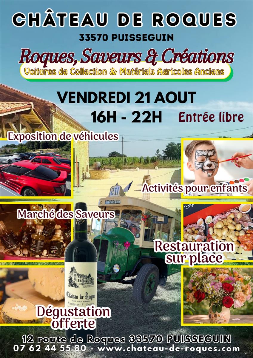 Château de Roques : Roques, Saveurs et créations