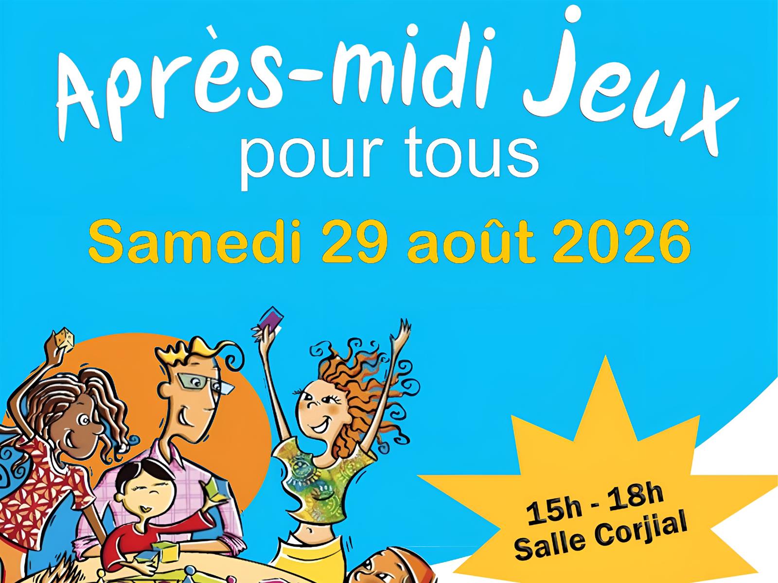 Après-midi jeux pour tous