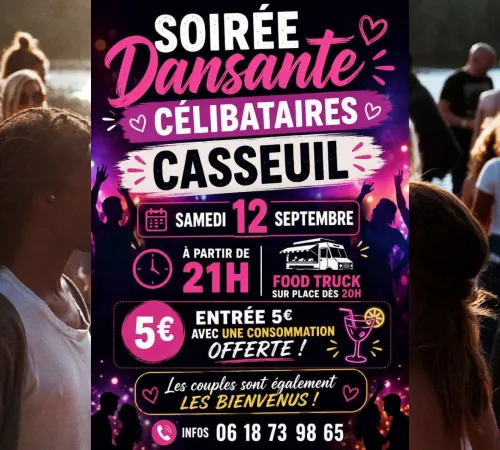 Soirée dansante célibataires
