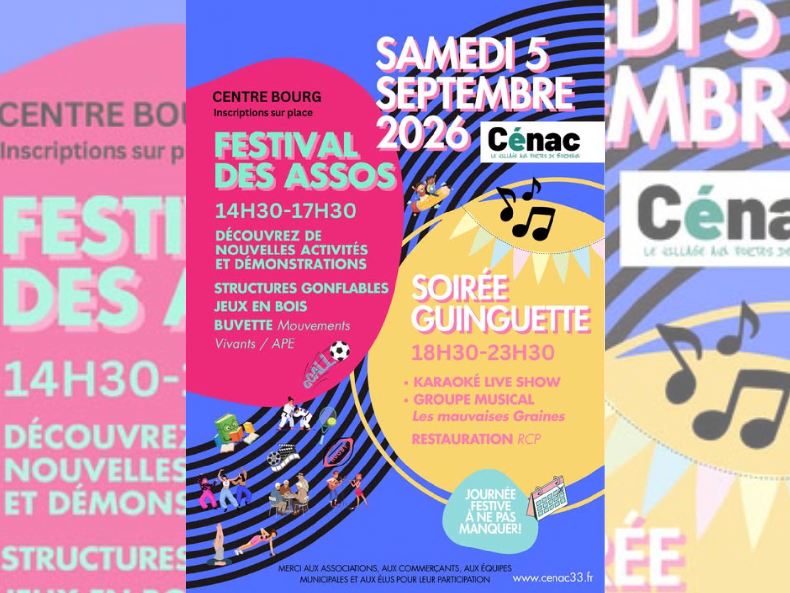 Forum des associations et soirée guinguette