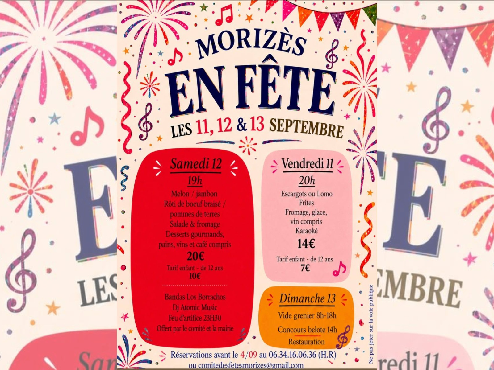 Morizès en fête