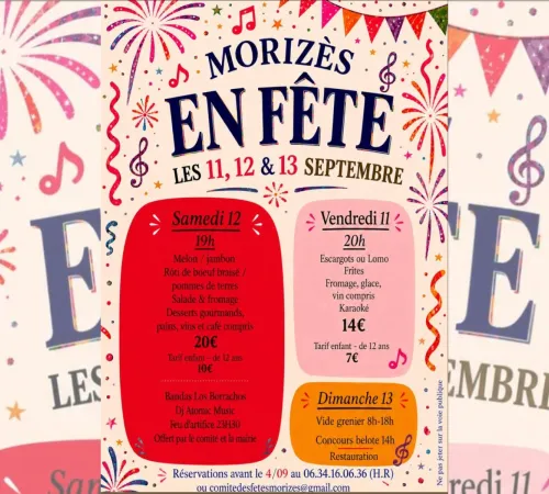Morizès en fête