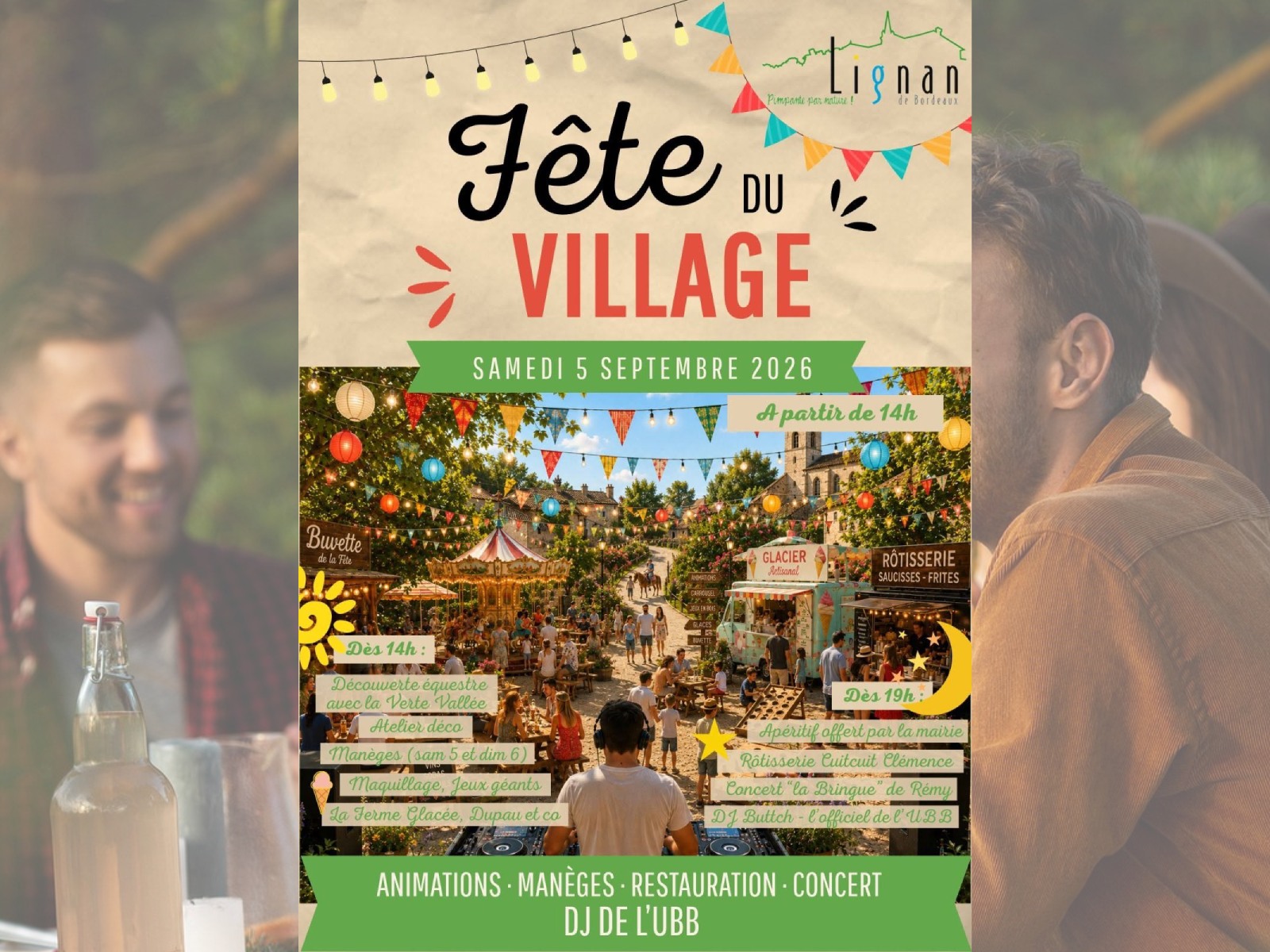 Fête du village de Lignan-de-Bordeaux