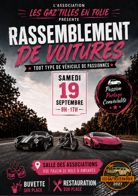 Rassemblement automobile