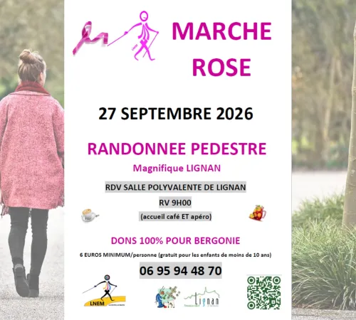 Marche Rose de Lignan-de-Bordeaux