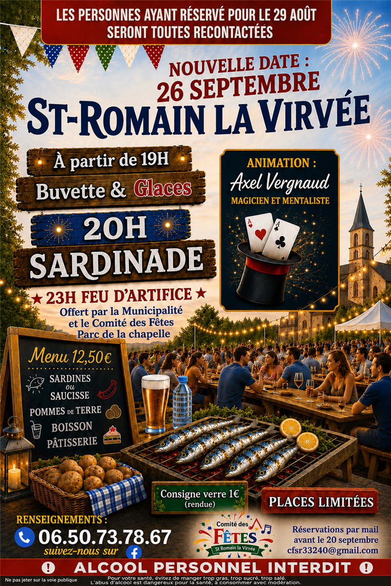 Soirée Sardinade et Grillades