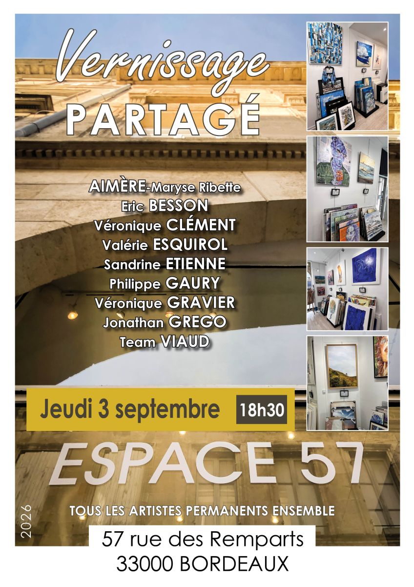 Vernissage partagé
