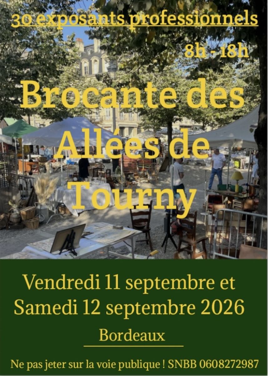Brocante Professionnelle des Allées de Tourny