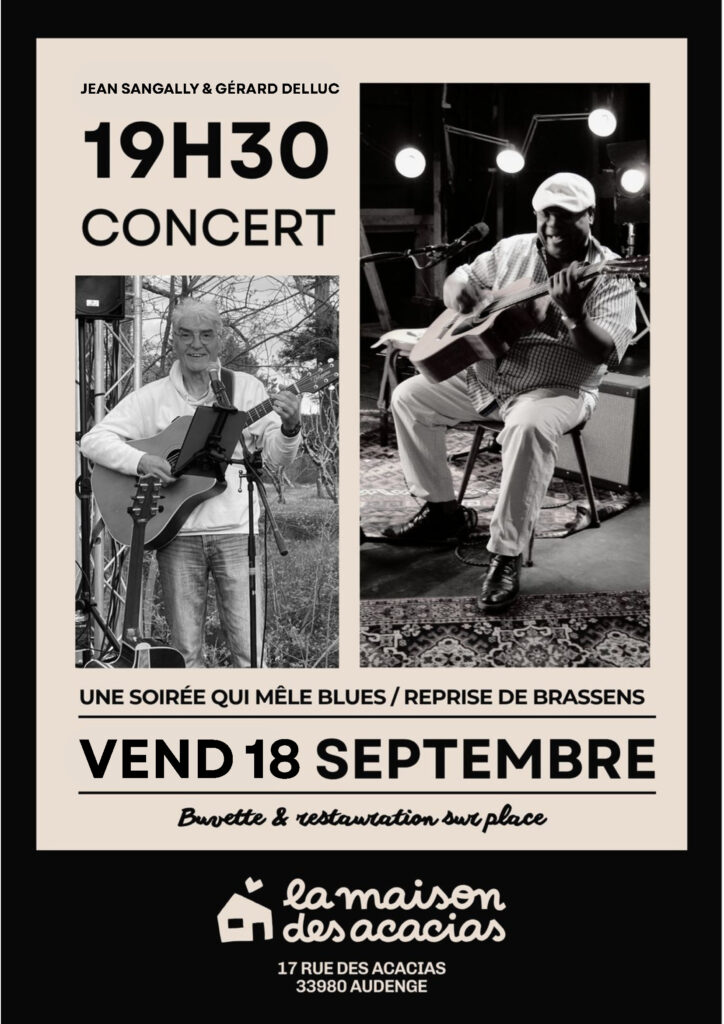 Blues, Brassens, et bonne humeur à la Maison d ...