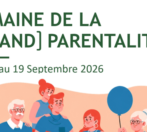 Semaine de la (grand)parentalité