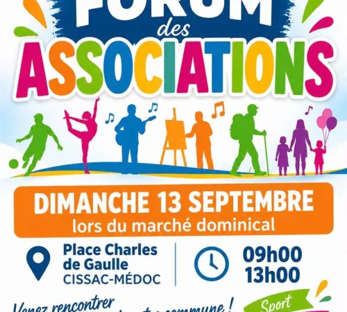 Forum des associations à Cissac-Médoc