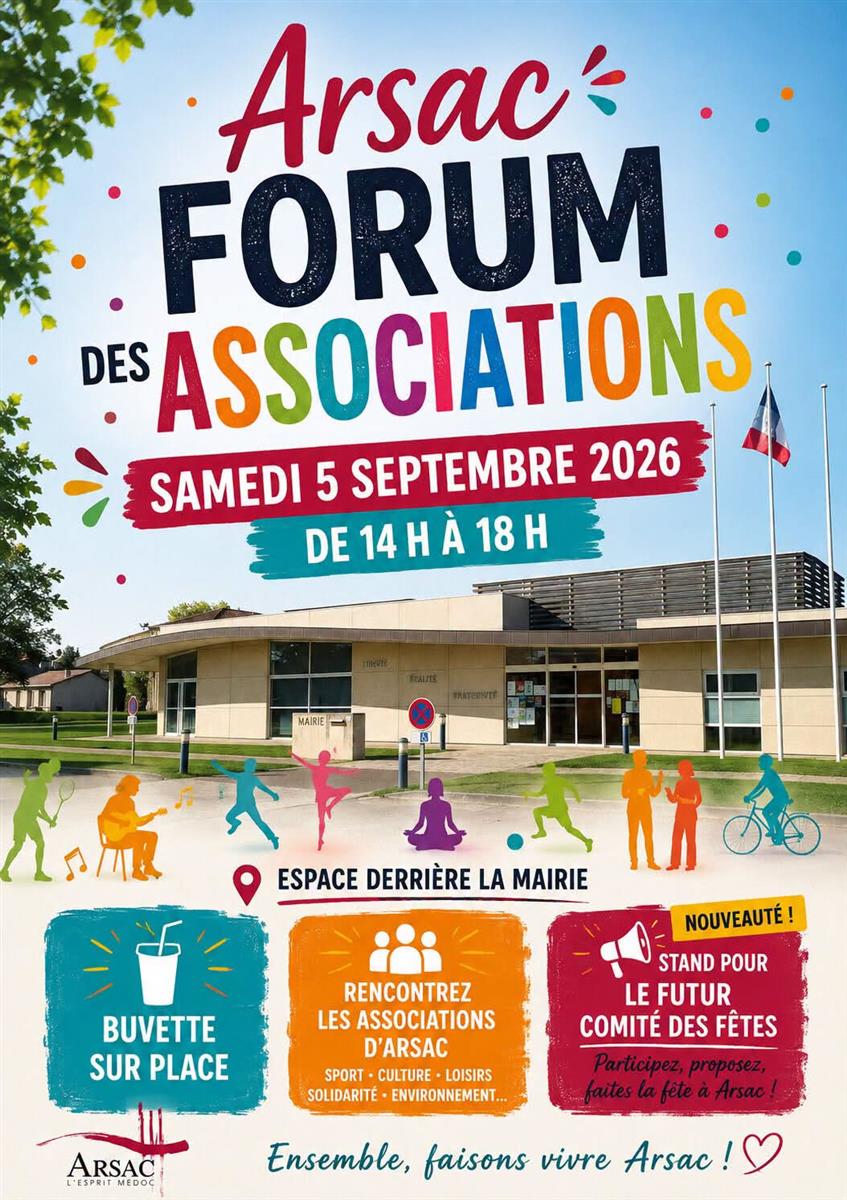 Forum des associations à Arsac