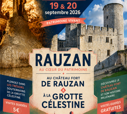 Journées du Patrimoine 2026 à Rauzan